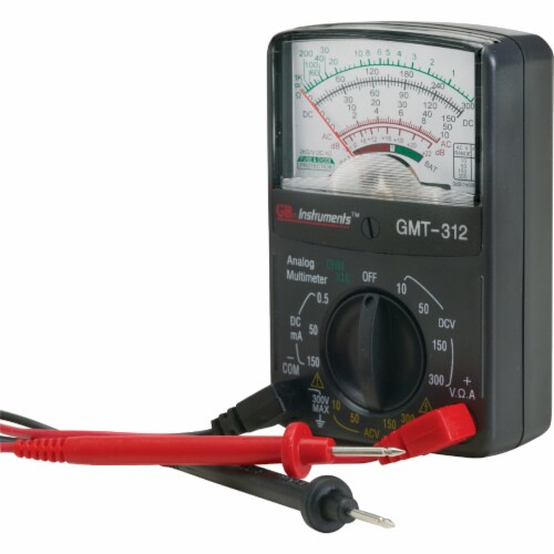 Gardner Bender® Analog GMT-312 5-Function Analog Multimeter Perspective: top