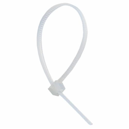 Gardner Bender Natural Color Nylon Cable Tie Perspective: top