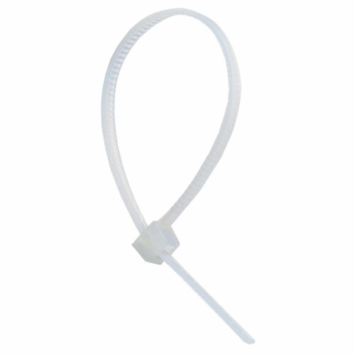 Gardner Bender Natural Color Nylon Cable Tie Perspective: top