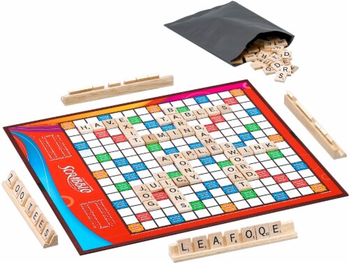 Scrabble® Crossword Game Perspective: top