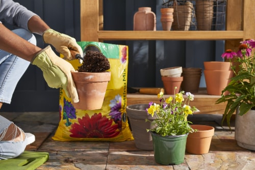Miracle-Gro® Potting Mix Perspective: top