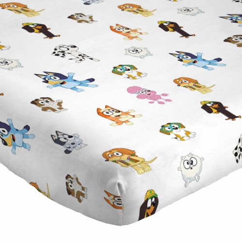 Sunny Side Up Bluey Sheet Set Perspective: top