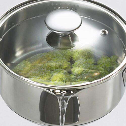 Farberware 1 Qt. Stainless Steel Saucepan with Lid, 1 - Fry's Food