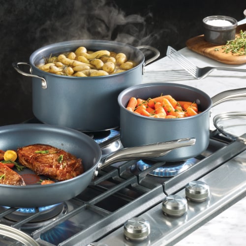 T-FAL Endurance Platinum Stainless Steel Non-stick 14-Piece Set