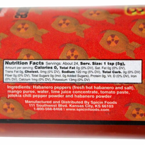 Da' Bomb Ghost Pepper Extremely Hot Sauce Spicy 22,800 Scoville Units 4