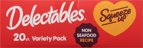 Delectables™ Squeeze Up® Chicken Favorites Handheld Lickable Treat Tubes Perspective: top