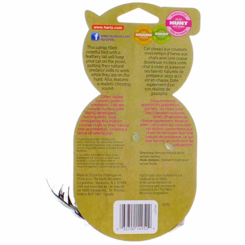 Hartz Just For Cats Chirping Bird Cat Toy, 1 - Kroger