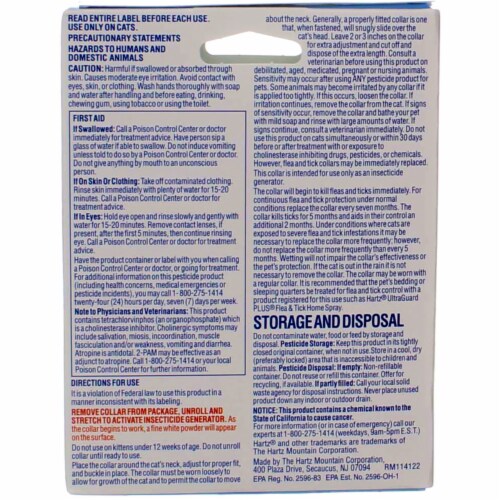 Hartz® UltraGuard Flea & Tick Collar for Cats and Kittens Perspective: top