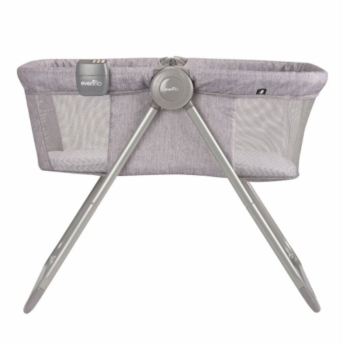 Evenflo Portable Baby Loft - Gray Melange Perspective: top