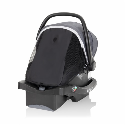 Evenflo Pivot VIZOR Travel System with LiteMax Infant Car Seat (Chasse Black)