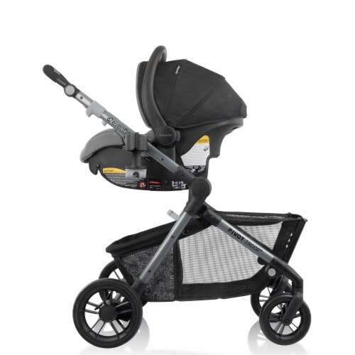 Evenflo Pivot Troop Child and Pet Modular Travel System Perspective: top