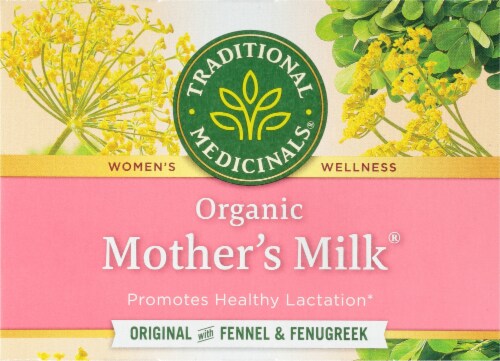 Traditional Medicinals® Organic Mothers Milk® Tea Bags Perspective: top
