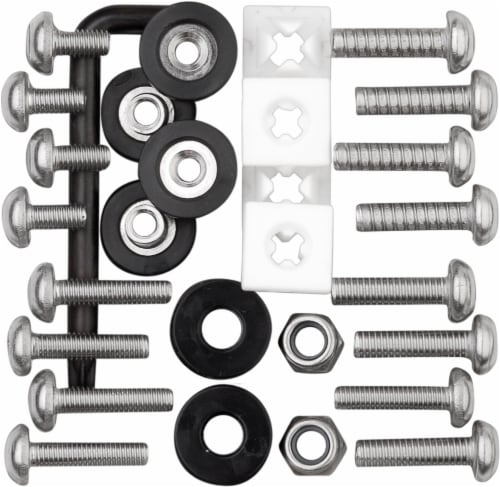 Cruiser Accessories Ultimate Standard/Metric Hardware License Plate Kit Perspective: top