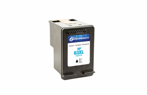 Dataproducts Remanufactured Inkjet Cartridge for HP 63XL - Black Perspective: top