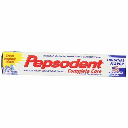 Pepsodent® Original Complete Care Toothpaste Perspective: top