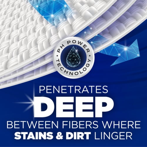 Arm & Hammer™ Deep Clean Stain Formula Sparkling Clean Liquid Laundry Detergent Perspective: top