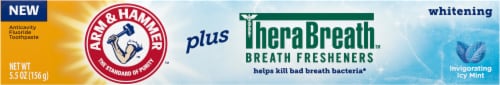 Arm & Hammer™ Plus TheraBreath™ Breath Fresheners Perspective: top