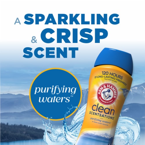 ARM & HAMMER Clean Scentsations Purifying Waters In-Wash Scent Booster Perspective: top