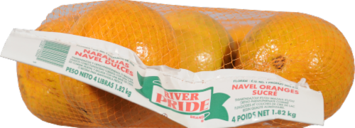 Sweet Navel Oranges Bag Perspective: top