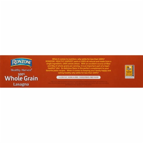 Ronzoni® Healthy Harvest® Whole Grain Lasagna Perspective: top