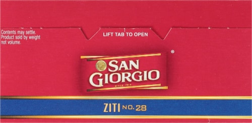 San Giorgio Ziti Pasta Perspective: top