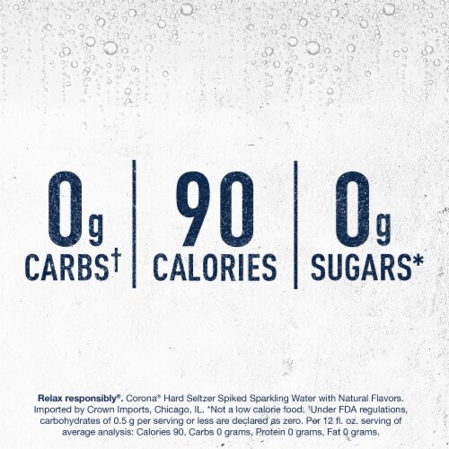 Corona Hard Seltzer Gluten Free Variety Pack 1 Perspective: top