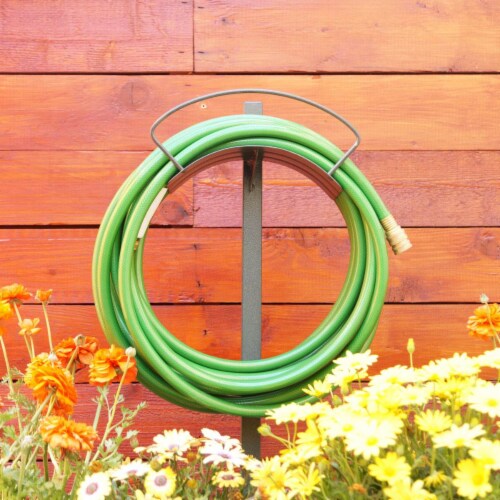 Yard Butler Free Standing Hose Hanger - Green Perspective: top