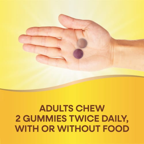 Nature's Way® Alive!® Calcium + Vitamin D3 Gummies Perspective: top