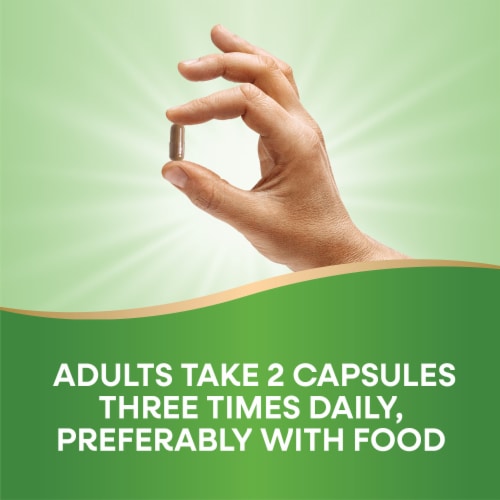 Nature's Way® 475 mg Burdock Root Vegan Capsules Perspective: top