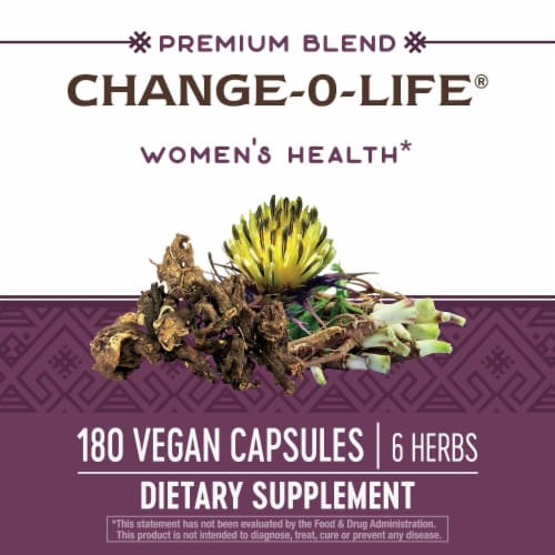 Nature's Way® Change-O-Life 7 Herb Blend Supplement Capsules 440mg Perspective: top