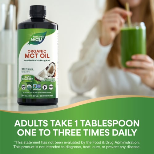Nature's Way Organic MCT Oil Perspective: top
