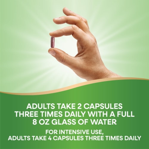 Nature's Way® Cranberry Fruit Dietary Supplement Capsules Perspective: top