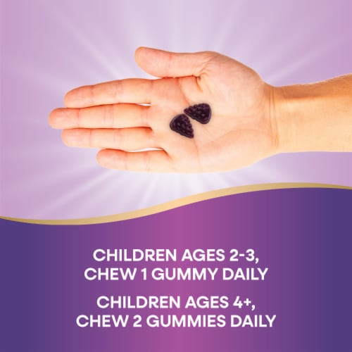 Nature's Way Sambucus® Kids Elderberry Immune Gummies Perspective: top