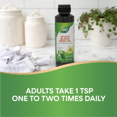 Nature's Way® Organic Black Seed Oil Perspective: top