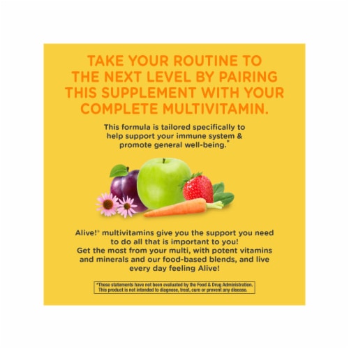 Nature's Way Alive!® Everyday Immune Health Dietary Supplement Softgels Perspective: top