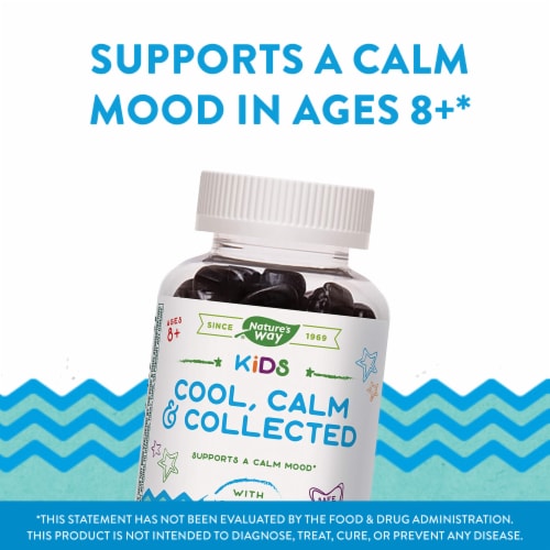 Nature's Way Kids Cool, Calm & Collected Gummies Perspective: top