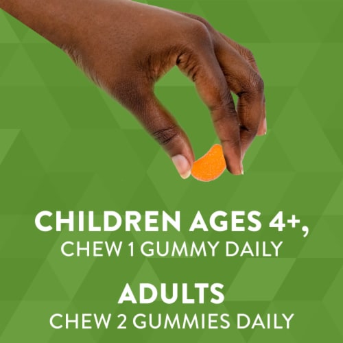 Nature's Way Orange Flavored Vitamin C Gummies 250mg Perspective: top