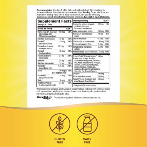 Nature's Way® Alive!® Men's Energy Complete Multi-Vitamin Tablets Perspective: top