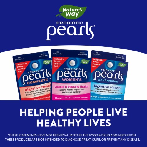 Nature's Way® Women's Probiotic Pearls® Perspective: top