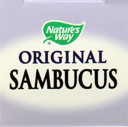 Nature's Way Sambucus Elderberry Lozenges Perspective: top