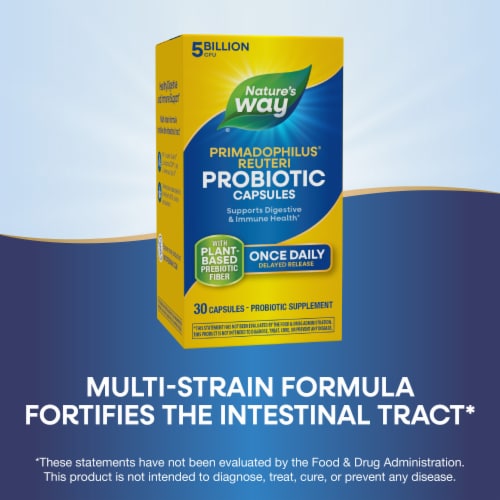 Nature's Way® Primadophilus® Reuteri Probiotic Capsules Perspective: top