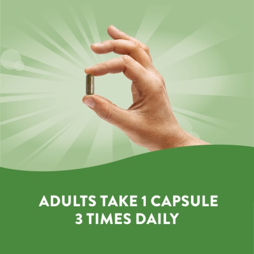 Nature's Way Horsetail Grass Capsules Perspective: top