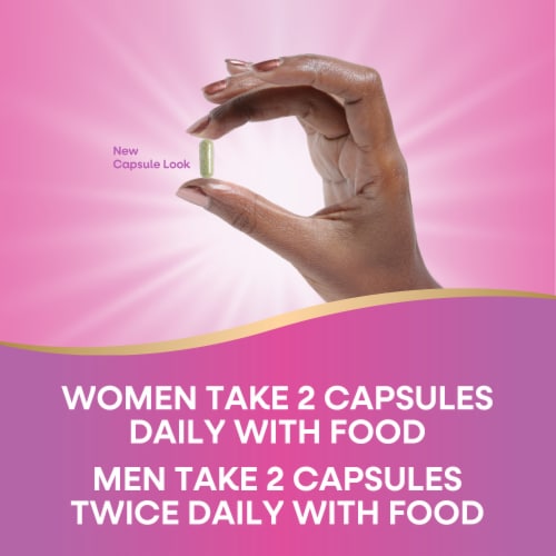 Nature's Way® Dim-Plus Estrogen Metabolism Formula Capsules Perspective: top
