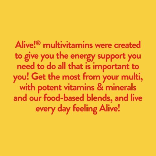 Nature's Way Alive! Whole Food Energizer Capsules Perspective: top
