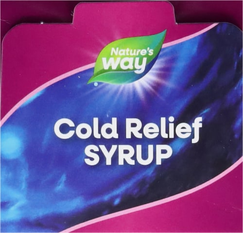 Nature's Way Umcka ColdCare Cherry Flavor Soothing Syrup Perspective: top