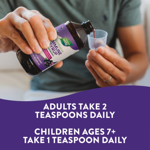 Nature's Way Sambucus® Elderberry Immune Syrup Perspective: top