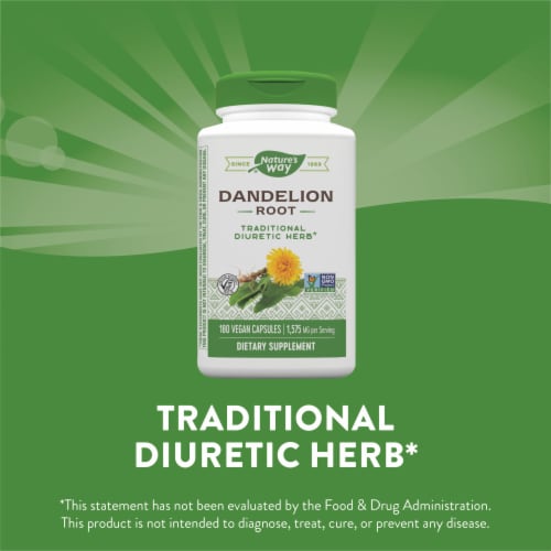 Nature's Way® Dandelion Root Vcaps 525 mg Perspective: top
