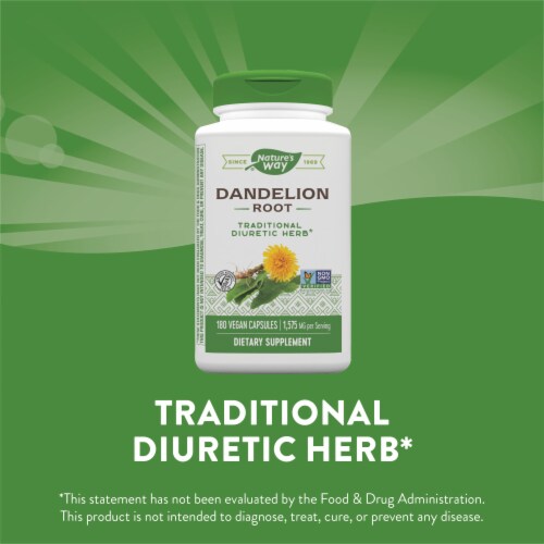 Nature's Way® Dandelion Root Vcaps 525 mg Perspective: top