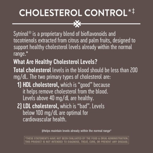 Nature's Way® Sytrinol Cholesterol Control Softgels Perspective: top