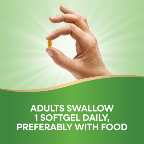 Nature's Way® Vitamin E D-Alpha Tocopherol Softgels Perspective: top